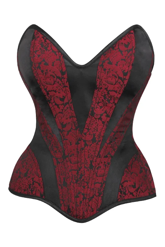 Evolete Overbust Maroon Corset