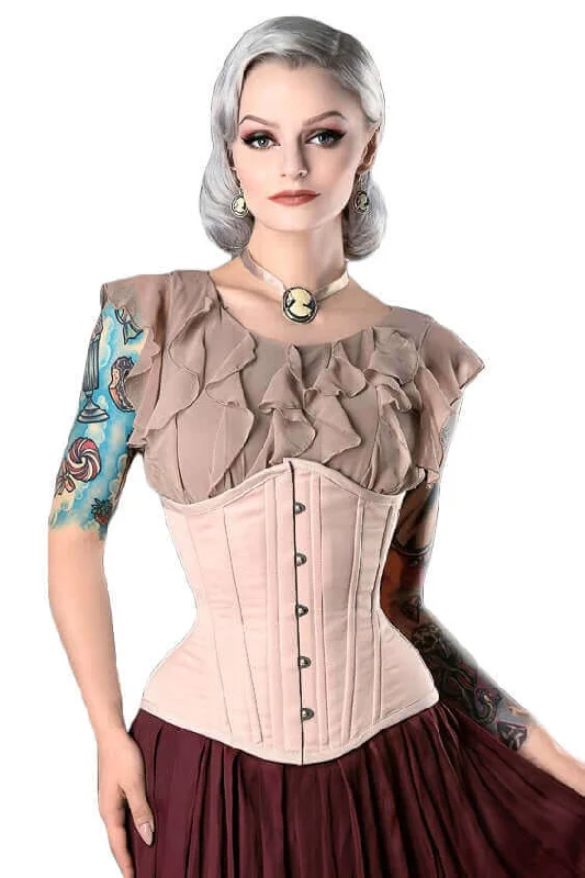 Nude Steel Boned Corset