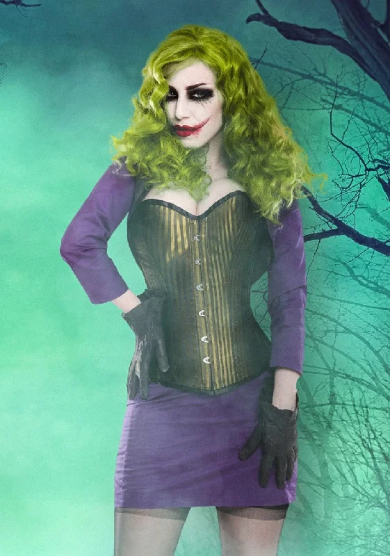 The Joker Corset With Purple Skirt Outfit