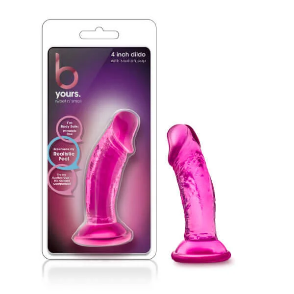 B Yours Sweet N Small 4 Inches Dildo: Realistic Pleasure in a Compact Size