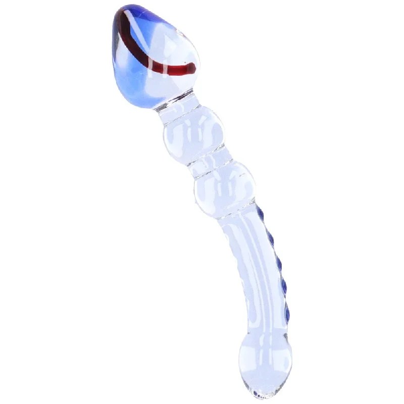 Beaded Glass Anal Slider Wand