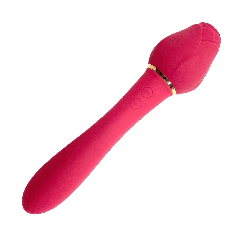 Bloom Double-Ended Rose Vibrator