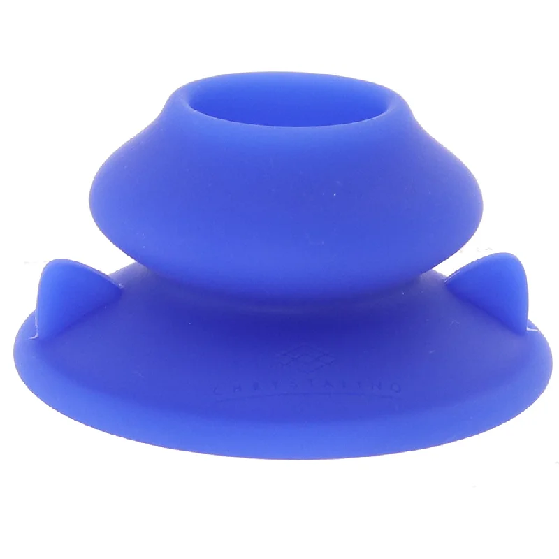 Chrystalino Universal Silicone Suction Cup in Blue