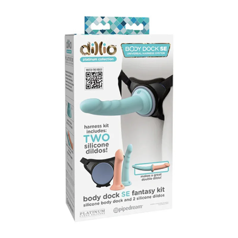 Dillio Platinum Body Dock SE Fantasy Kit- 2 Dildos!