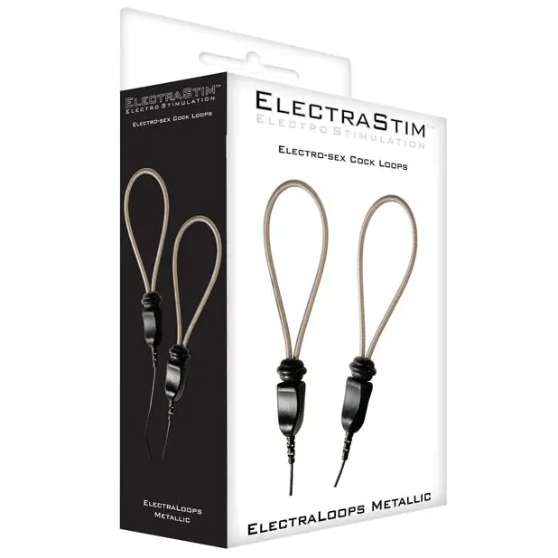 Electrastim Accessory - Metallic Adjustable Cock Loops