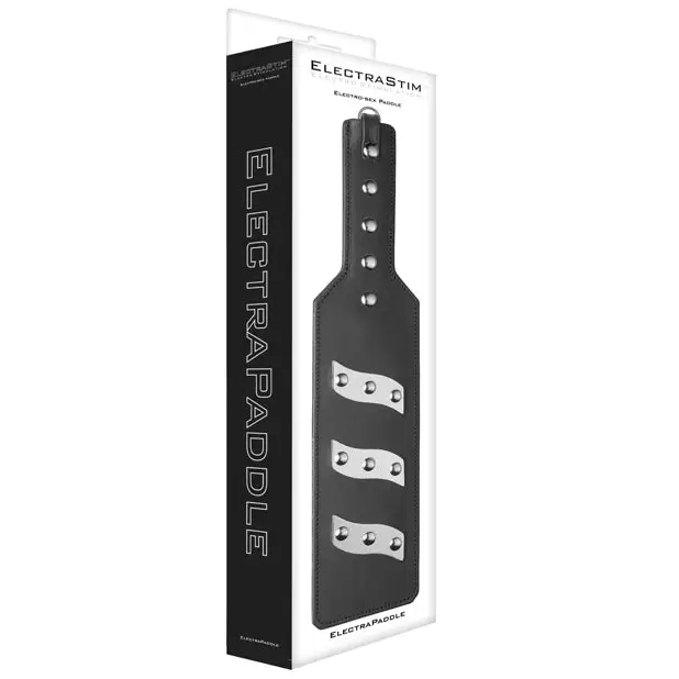 Electrastim Electrapaddle Leather Electro Spanking Paddle