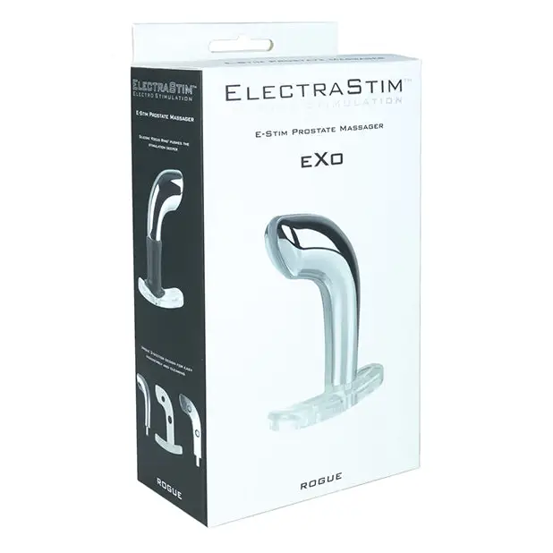 Electrastim Exo Rogue Prostate Massager - Silver