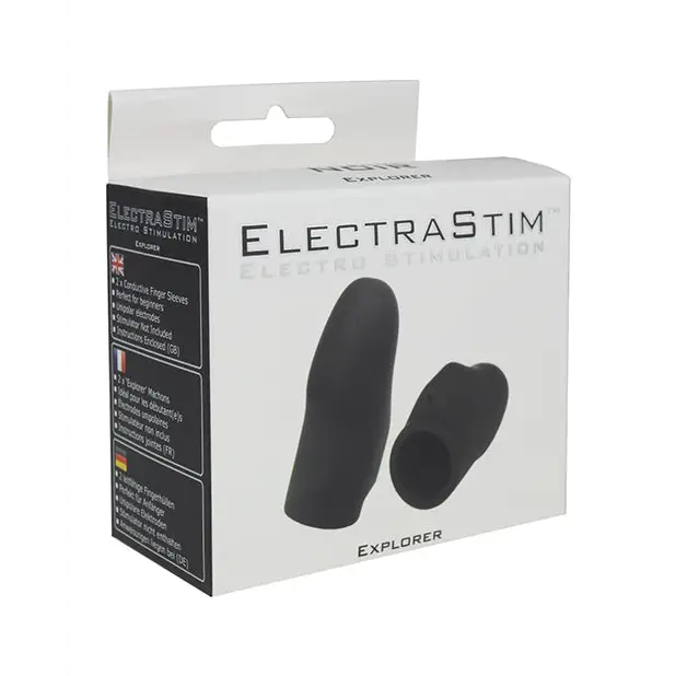 Electrastim Explorer Electro Finger Sleeves - Black