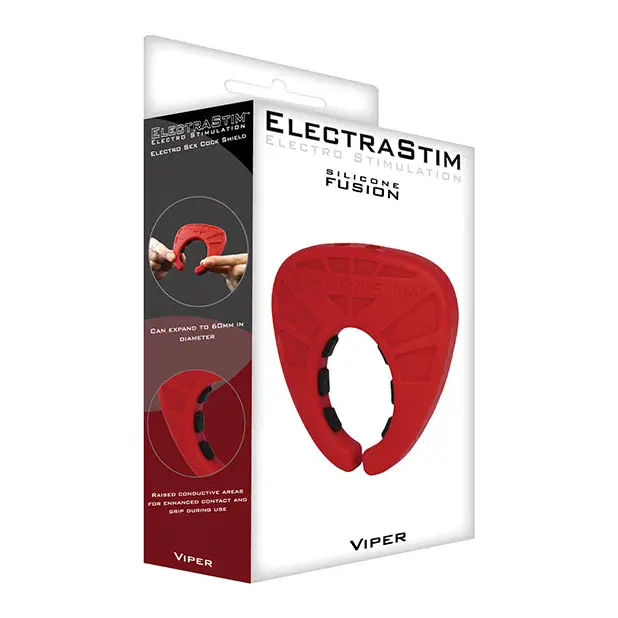 Electrastim Silicone Fusion Viper Cock Shield