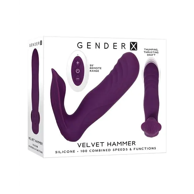 Gender X Velvet Hammer Wearable Vibe