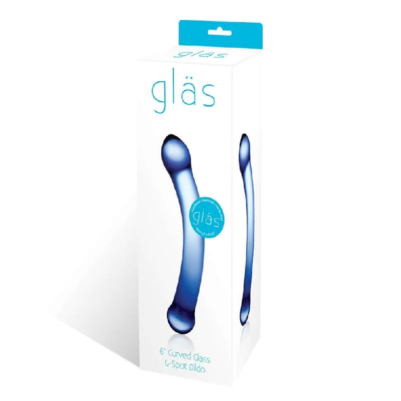 Glas 6-Inch Curved Glass G-Spot Dildo - Elevate Your Pleasure