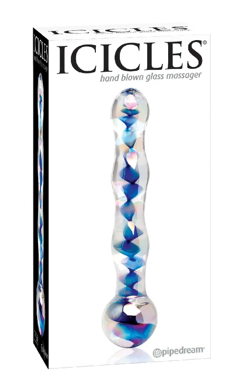 Icicles No. 8 Glass Wand - Hand-Crafted Elegance for Sensual Delights