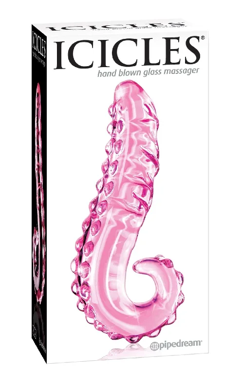 Icicles No. 24: Hand-Blown Glass Massager - Luxury Meets Sensual Versatility