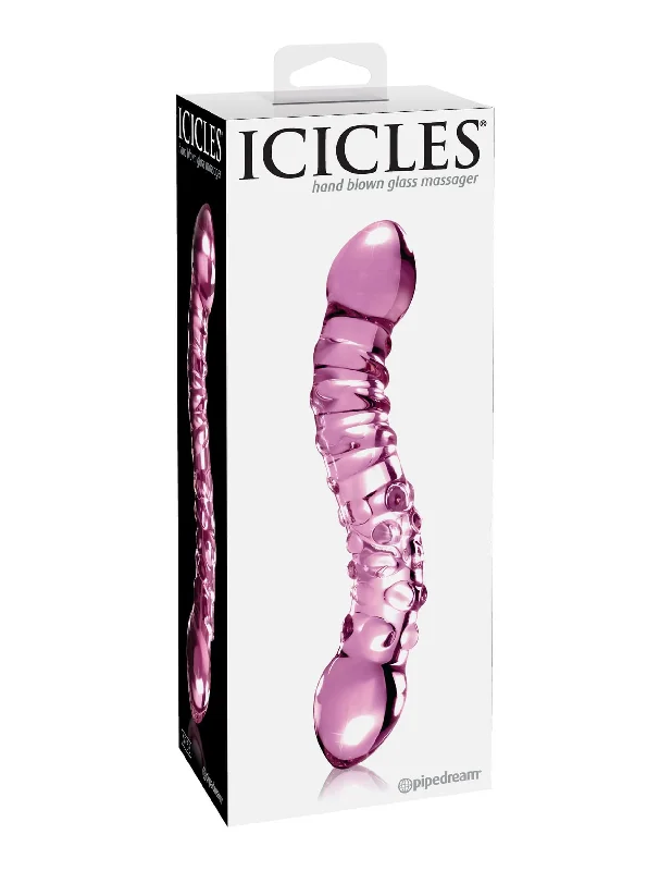 Experience Luxurious Stimulation with Icicles No. 55 Glass Probe