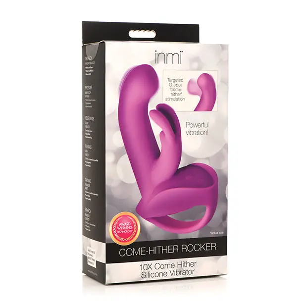 Inmi Come Hither Rocker 10x Silicone Vibrator