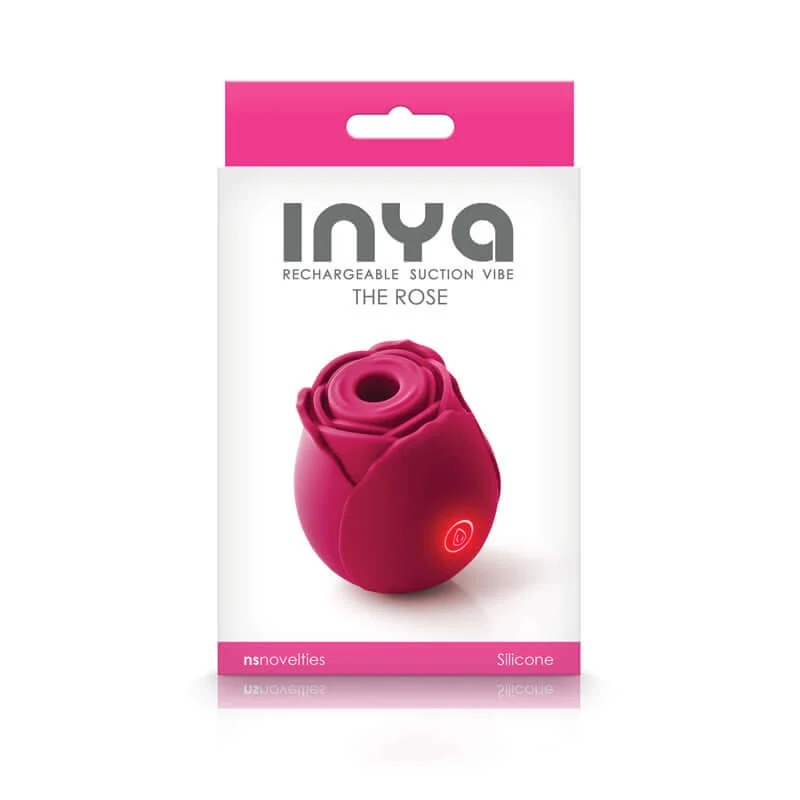 Inya The Rose Suction Vibe | Rechargeable Pleasure Device by NS Novelties