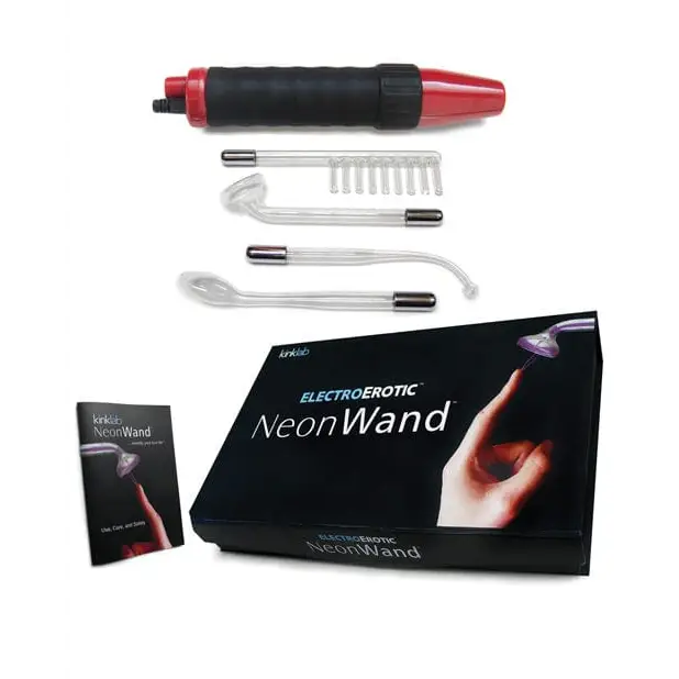 Kinklab Red Handle Neon Wand W/red Electrode