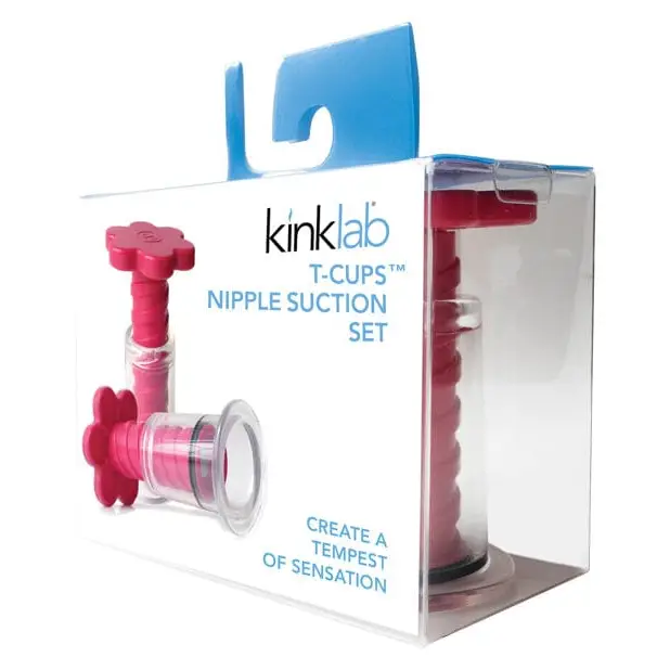 Kinklab T-cup Nipple Suction Set