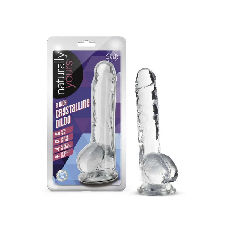 Naturally Yours 6 Inches Diamond Crystalline Dildo: Realistic Pleasure for Intimate Delights