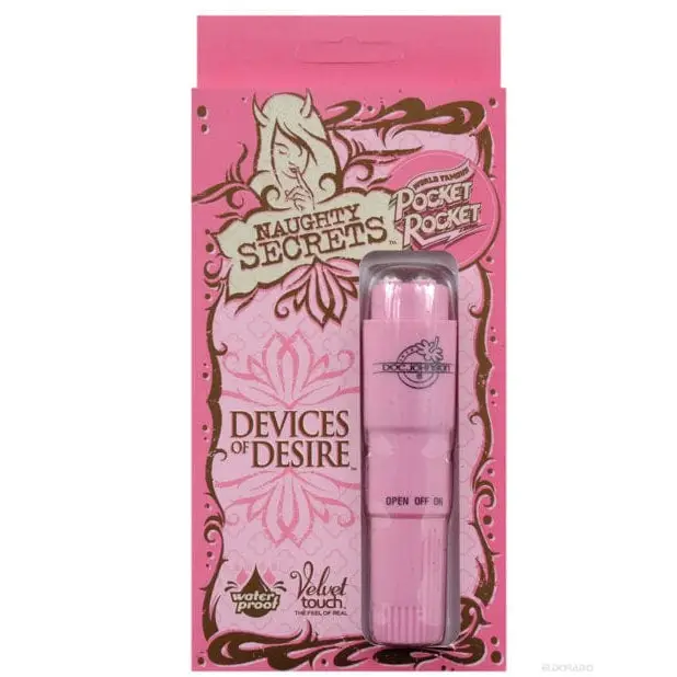 Naughty Secrets Devices Of Desire Pocket Rocket - Pink