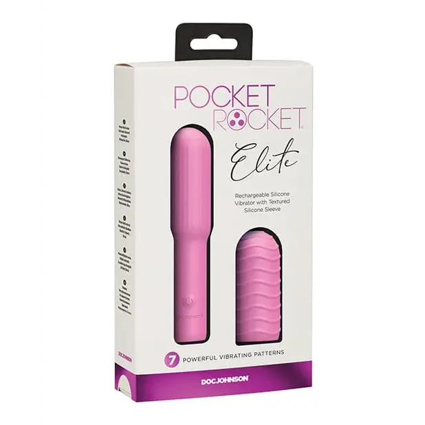 Pocket Rocket Elite Rechargeable W/removable Sleeve