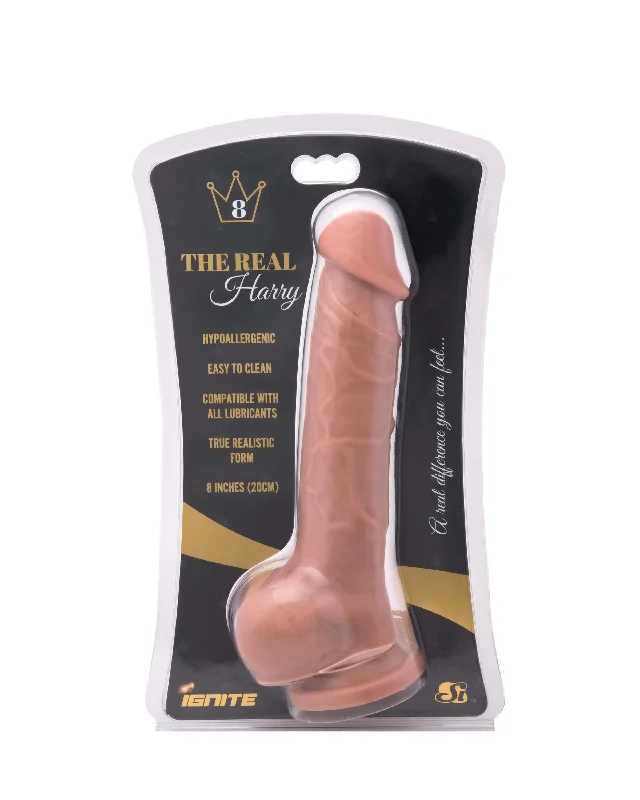 Real Harry Caramel 8 inches Dildo