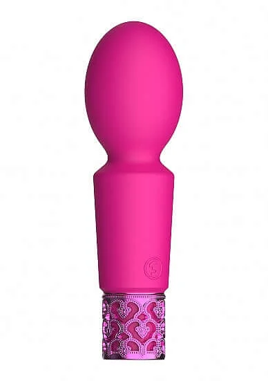 Royal Gems Brilliant Purple Rechargeable Silicone Bullet Vibrator