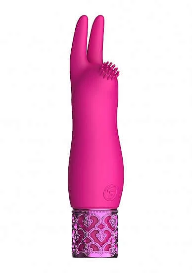 Royal Gems Elegance Pink Rechargeable Silicone Bullet Vibrator