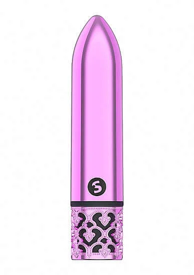 Royal Gems Glamour Pink ABS Bullet Vibrator Rechargeable