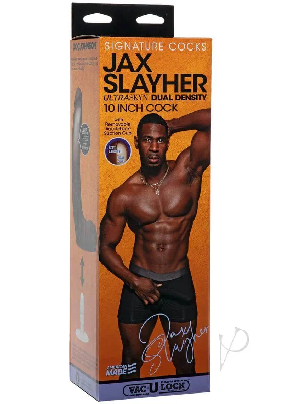 Signature Cock Jax Slayher 10-inch: Experience the Realistic Touch of a Porn Star