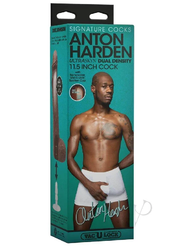 Signature Cocks - Anton Harden - 11" ULTRASKYN Cock with Removable Vac-U-Lock Suction Cup