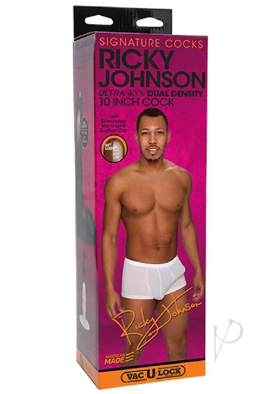 Signature Cocks Ricky Johnson 10 - Lifelike Dual-Density Replica Dildo