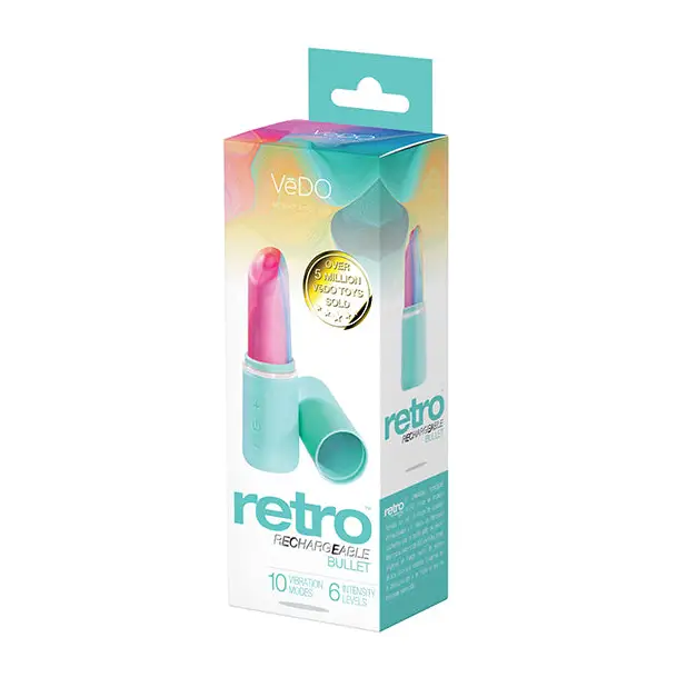 Vedo Retro Rechargeable Bullet Lip Stick Vibe