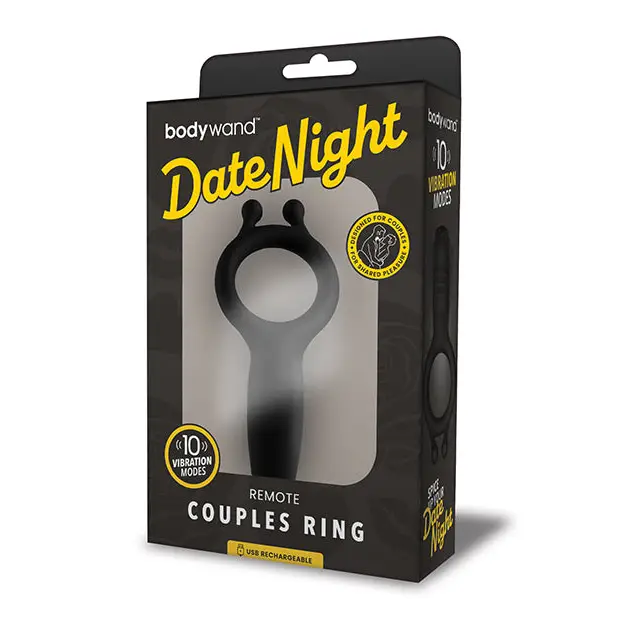 Xgen Bodywand Date Night Remote Couples Ring - Black