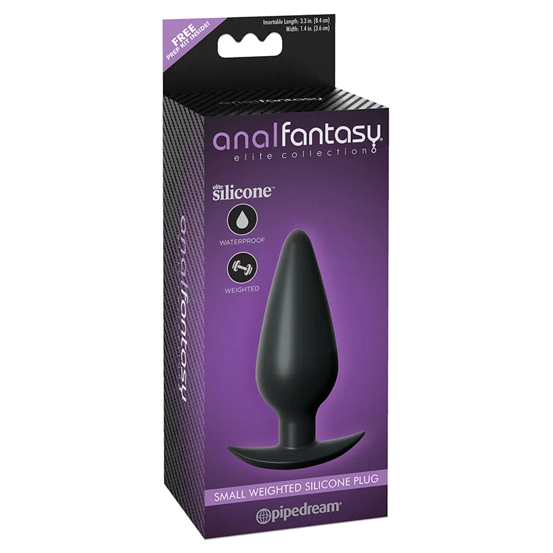 Anal Fantasy Elite Collection Silicone Plug - Small