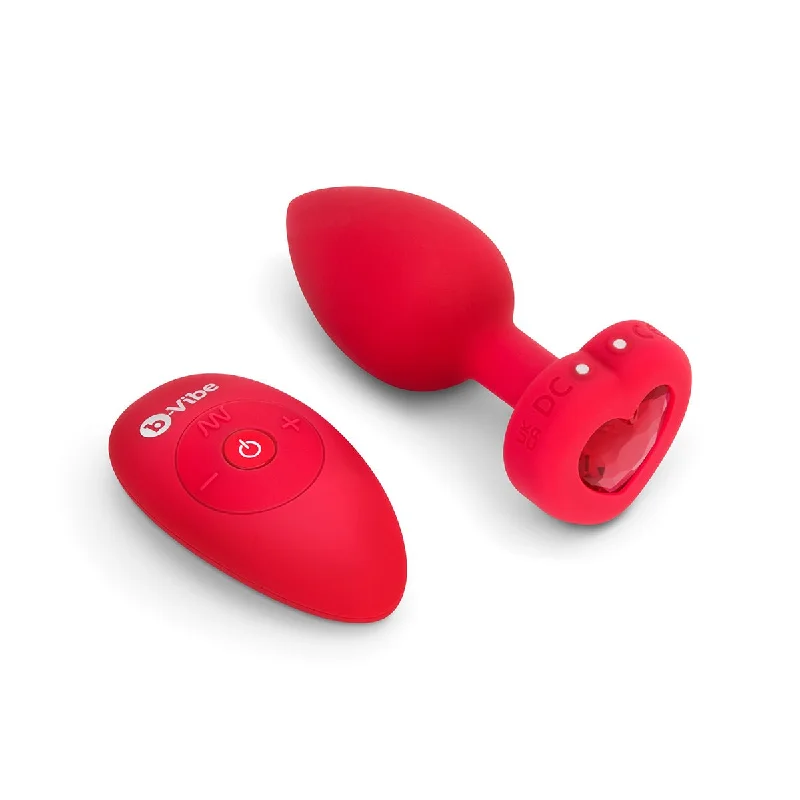 b-Vibe Vibrating Heart Anal Plug