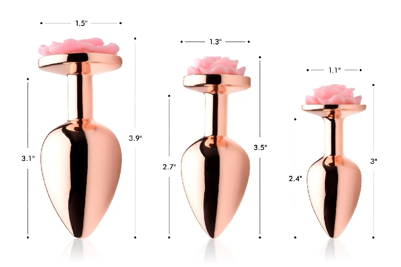 Booty Sparks Pink Rose Gold Anal Plug