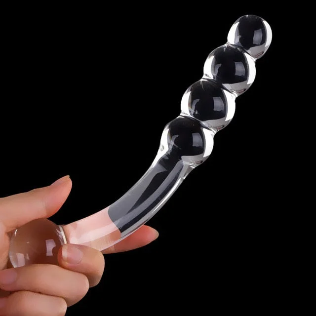 Crystal Anal Beads Butt Plug