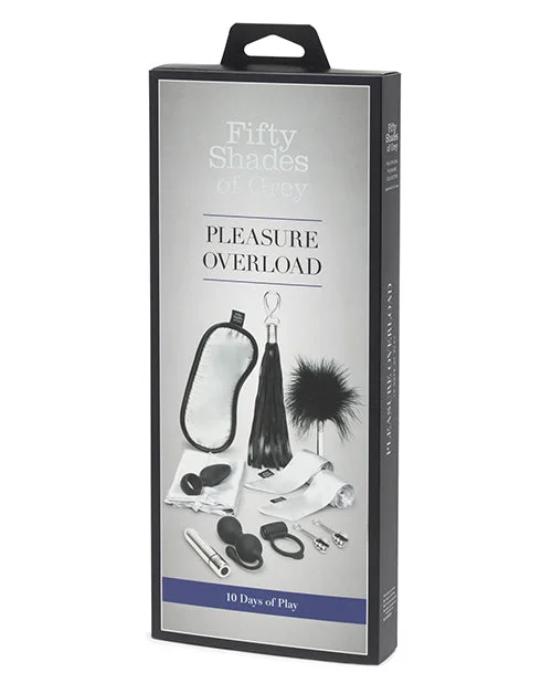 Fifty Shades Of Grey Pleasure Overload 10 Days Of Play Gift Set Black