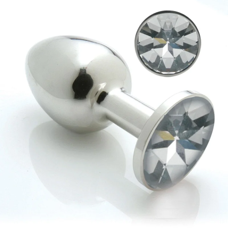 Pretty Plugs Large Plug - Crystal Clear