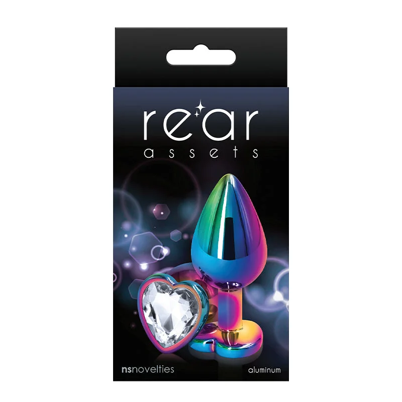 Rear Assets Mulitcolor Heart Medium Clear