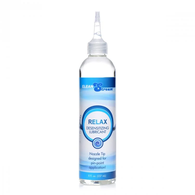 Relax Desensitizing Anal Lube With Dispensing Tip - 8 Oz