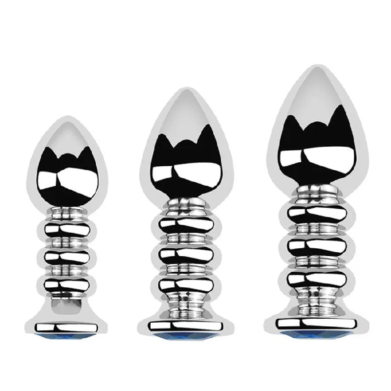 Stainless Steel Thread Butt Plug Toy