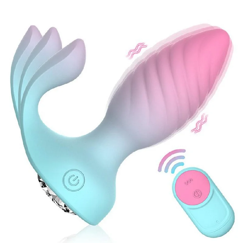 Wireless Remote Vibrating Anal Plug Toy