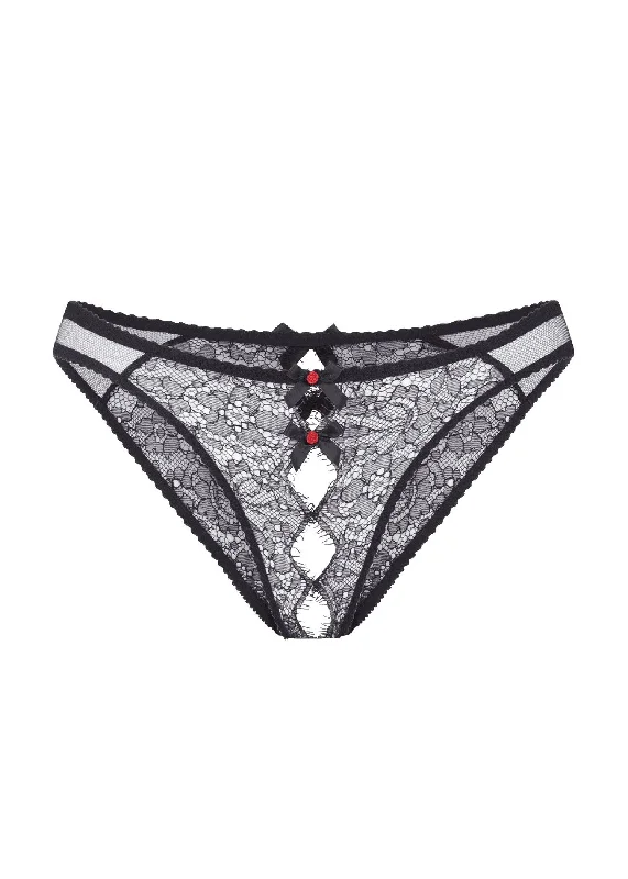 Lorna Lace Ouvert (Black)