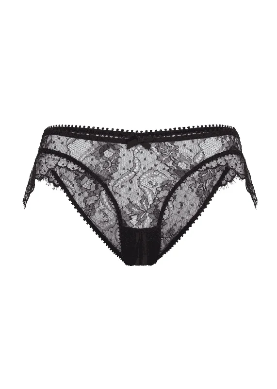 Vallentina Knicker Ouvert (Black)