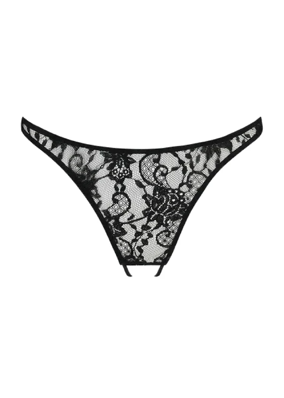 Hera Open Knicker (Black)